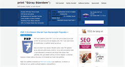 Desktop Screenshot of guraysuerdem.com